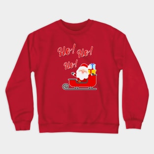 Happy Santa Claus Crewneck Sweatshirt